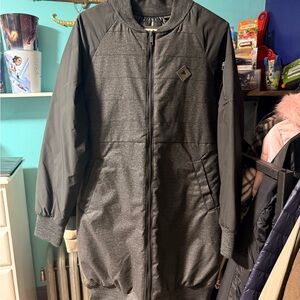 Burton Men's Charcoal Puffer Jacket